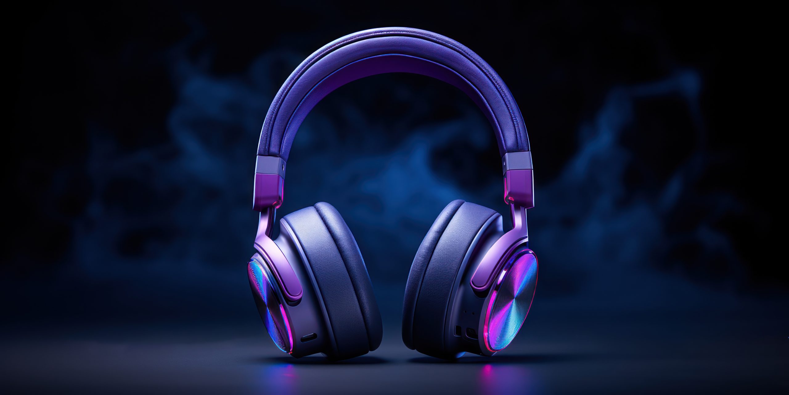 Purple Headphone